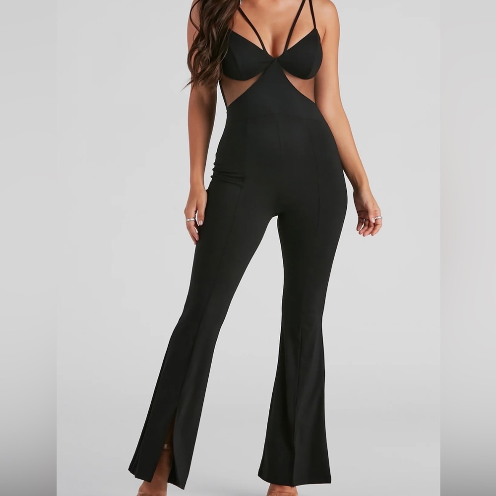 Black jumpsuit, new with a tag